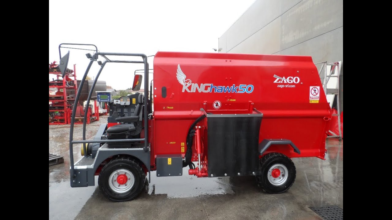 ZAGO KING HAWK 90 (320 ft³) - Small Self-propelled TMR Mixer