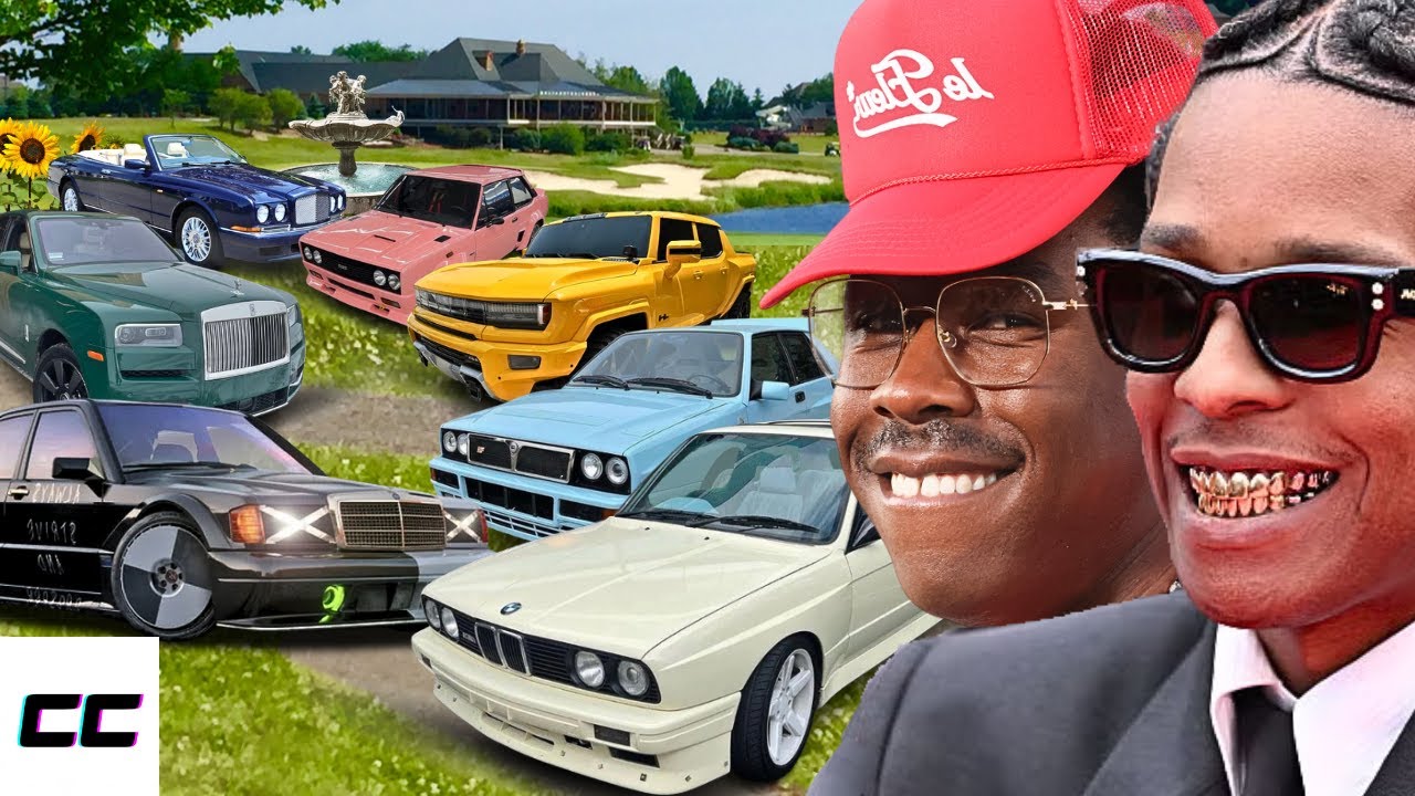 A$AP Rocky VS Tyler, The Creator's Car Collections