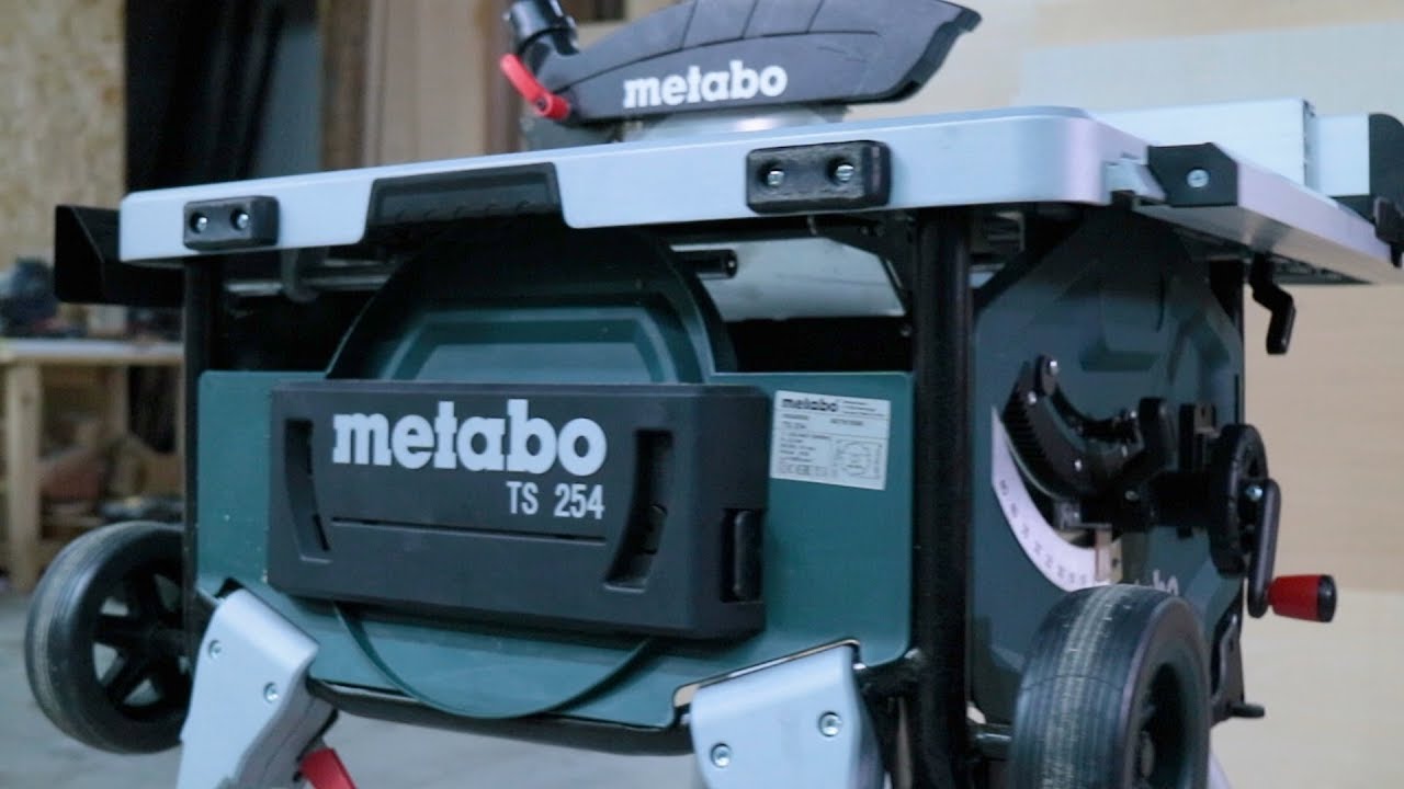 BANCO SEGA METABO TS 254 - Come scegliere un banco sega.
