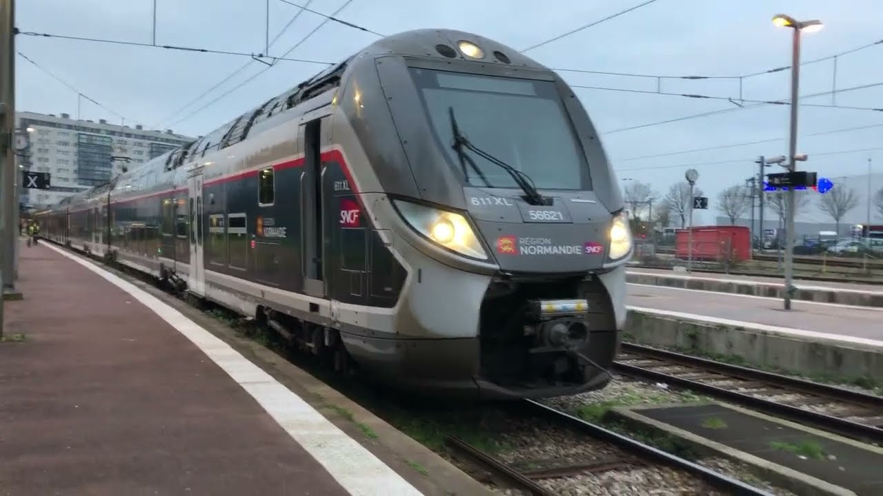 Départ du train Cherbourg ➡️ Paris Saint-Lazare