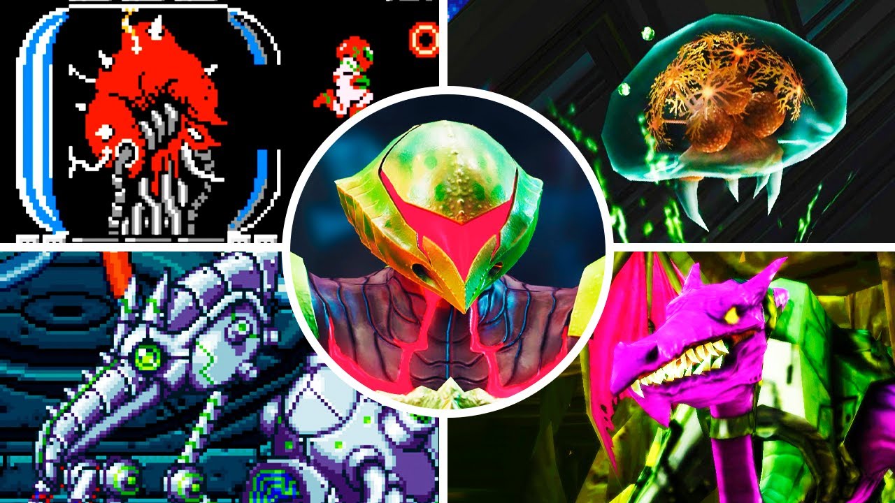 Эволюция финальных боссов во ВСЕХ играх Metroid (1986-2021)