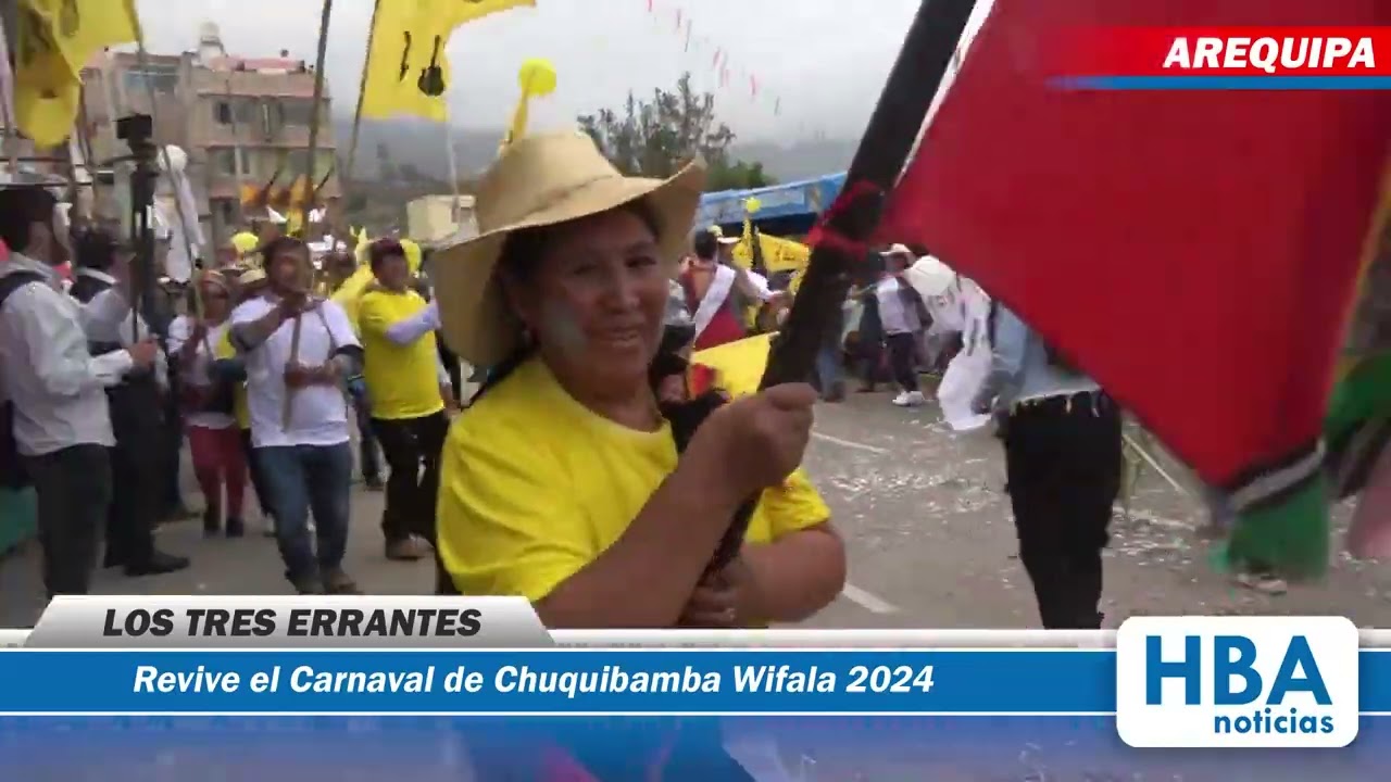 Carnaval de Chuquibamba Wifala 2024: Los Tres Errantes Deslumbran