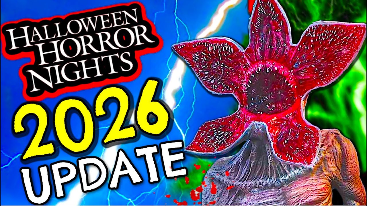 Хэллоуинские ночи ужасов 2026: СЛУХИ О «ОЧЕНЬ СТРАННЫХ ДЕЛАХ» | HHN 35