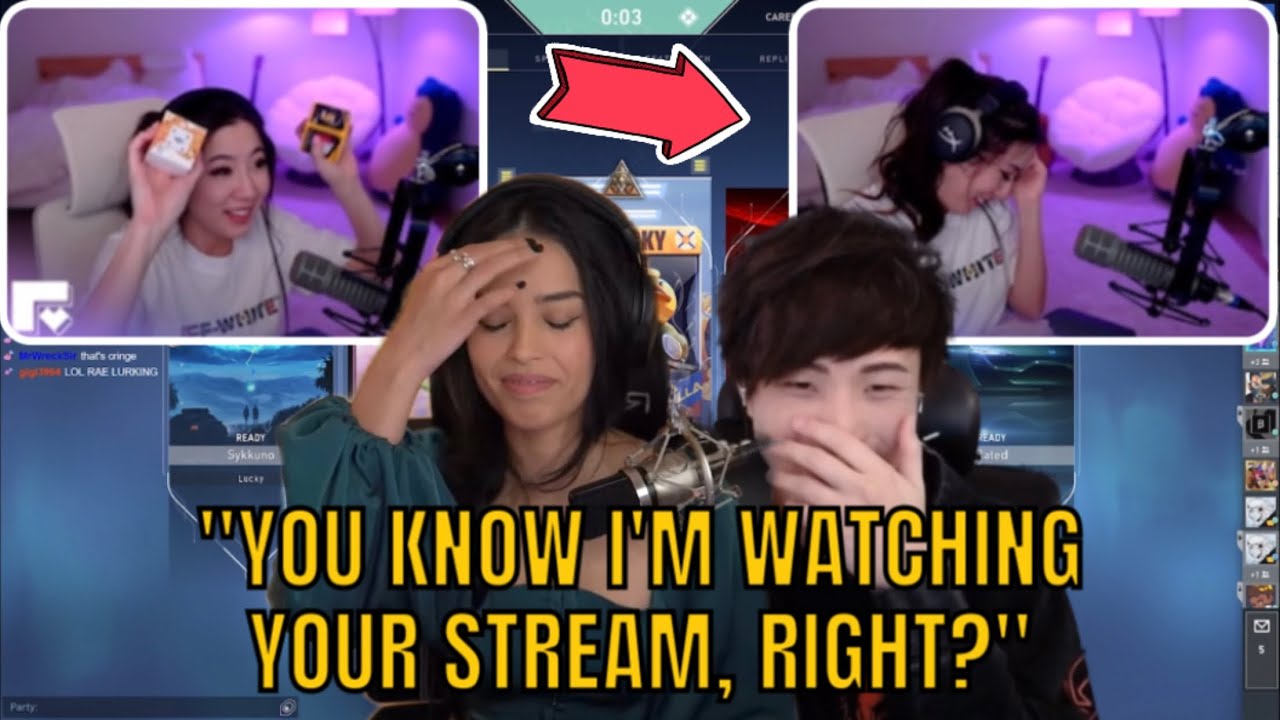 Fuslie leaked her gifts for Sykkuno and Valkyrae while they were watching