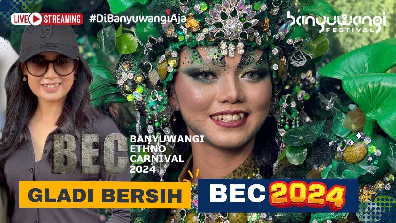 Suliana Tampil di Gladi Bersih Banyuwangi Etno Carnival - BEC 2024