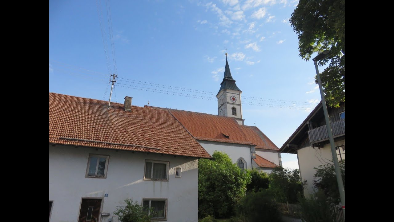 Thaining D-BY, Pfarrkirche St. Martin, Vollgeläute