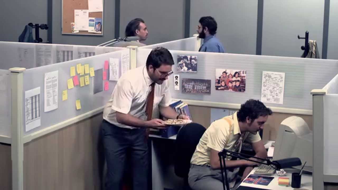 Dans un open space - Palmashow