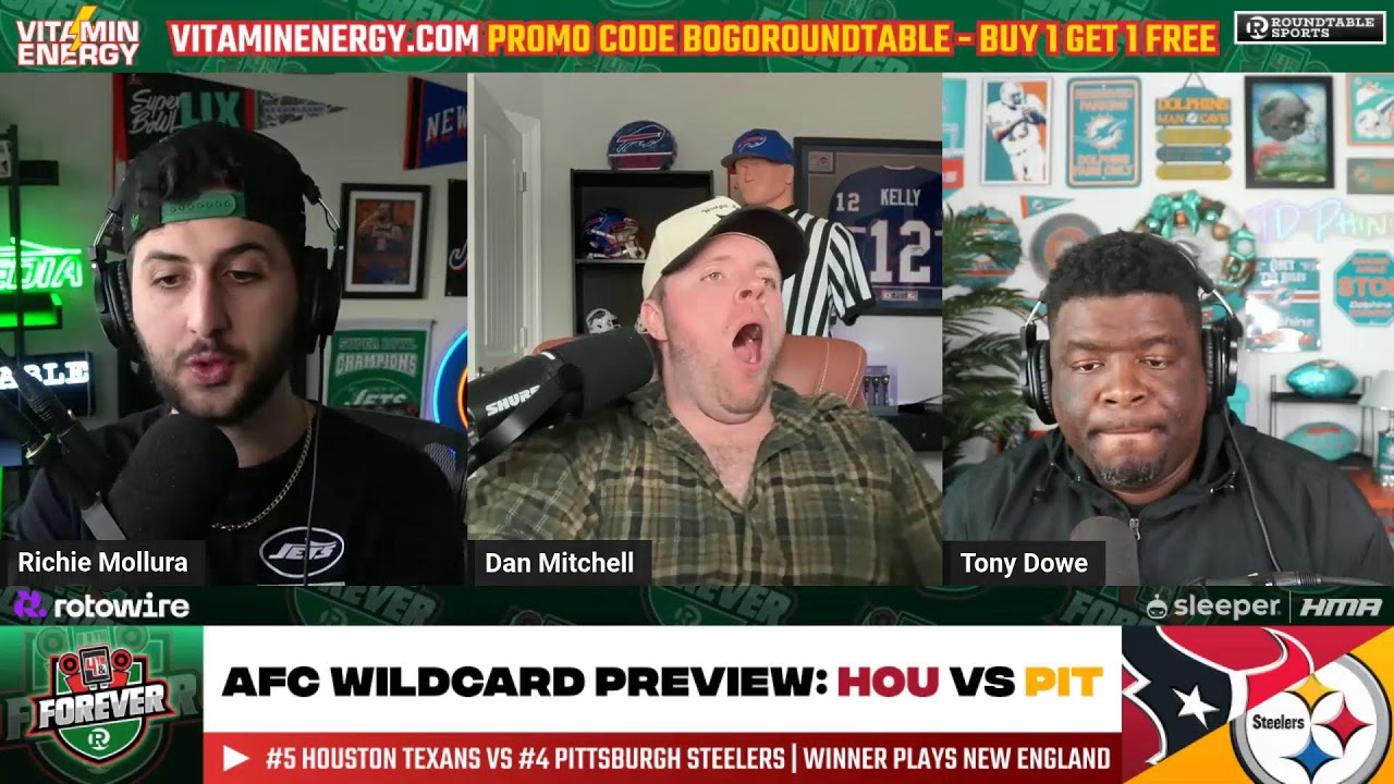 🚨 CRAZY NFL Wild Card Weekend RECAP + Steelers Texans PREVIEW