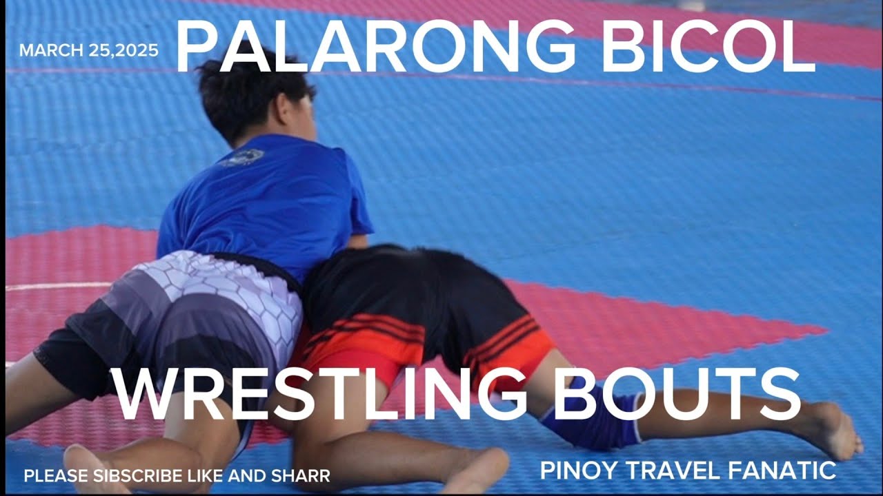 PALARONG BICOL WRESTLING MATCH MARCH 25, 2025