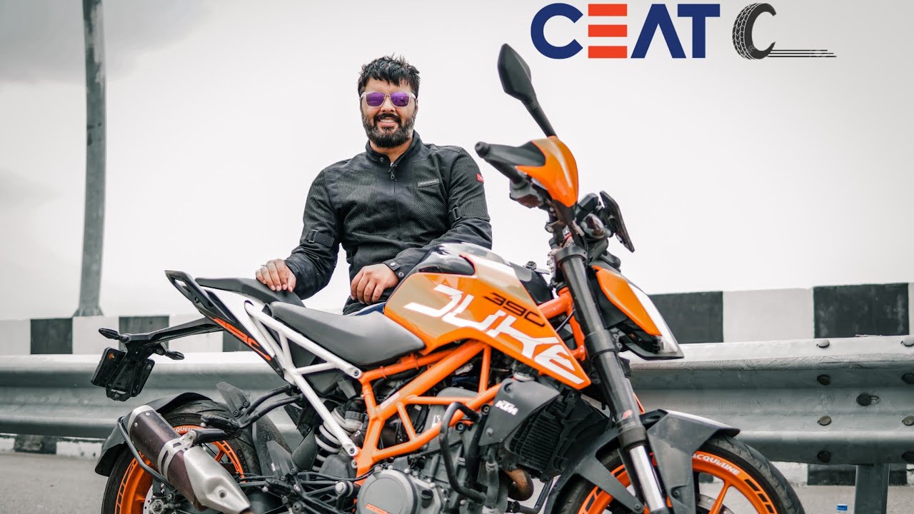 Upgrading my KTM Duke 390 Tyres to CEAT Zoom Rad X1 | Best KTM Duke Tyres
