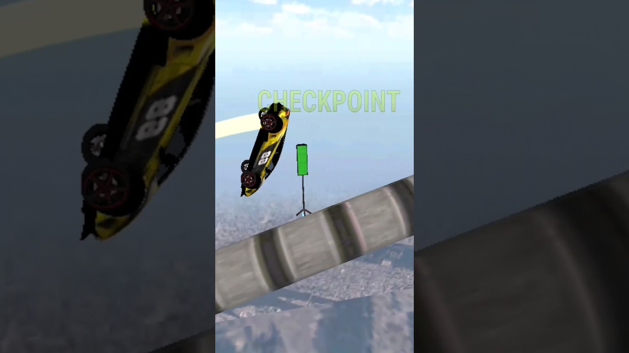 Funny video Beam Drive Crash gemnastic video 