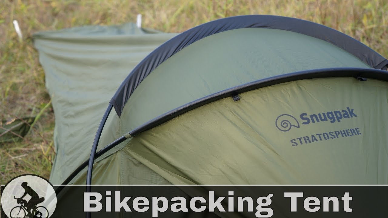 Lightweight Bikepacking tent!  (The best shelter for bikepacking)