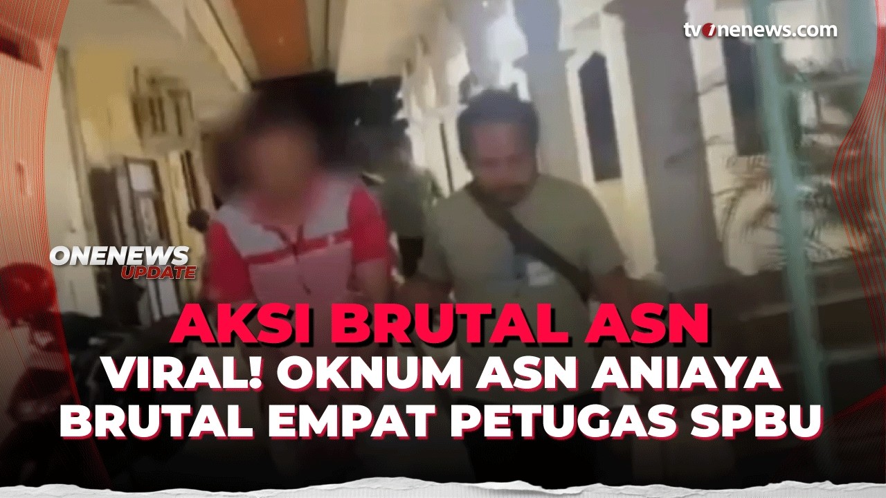 Viral! Hanya Gegara Antrean BBM, Oknum ASN Tega Aniaya Empat Petugas SPBU | OneNews Update