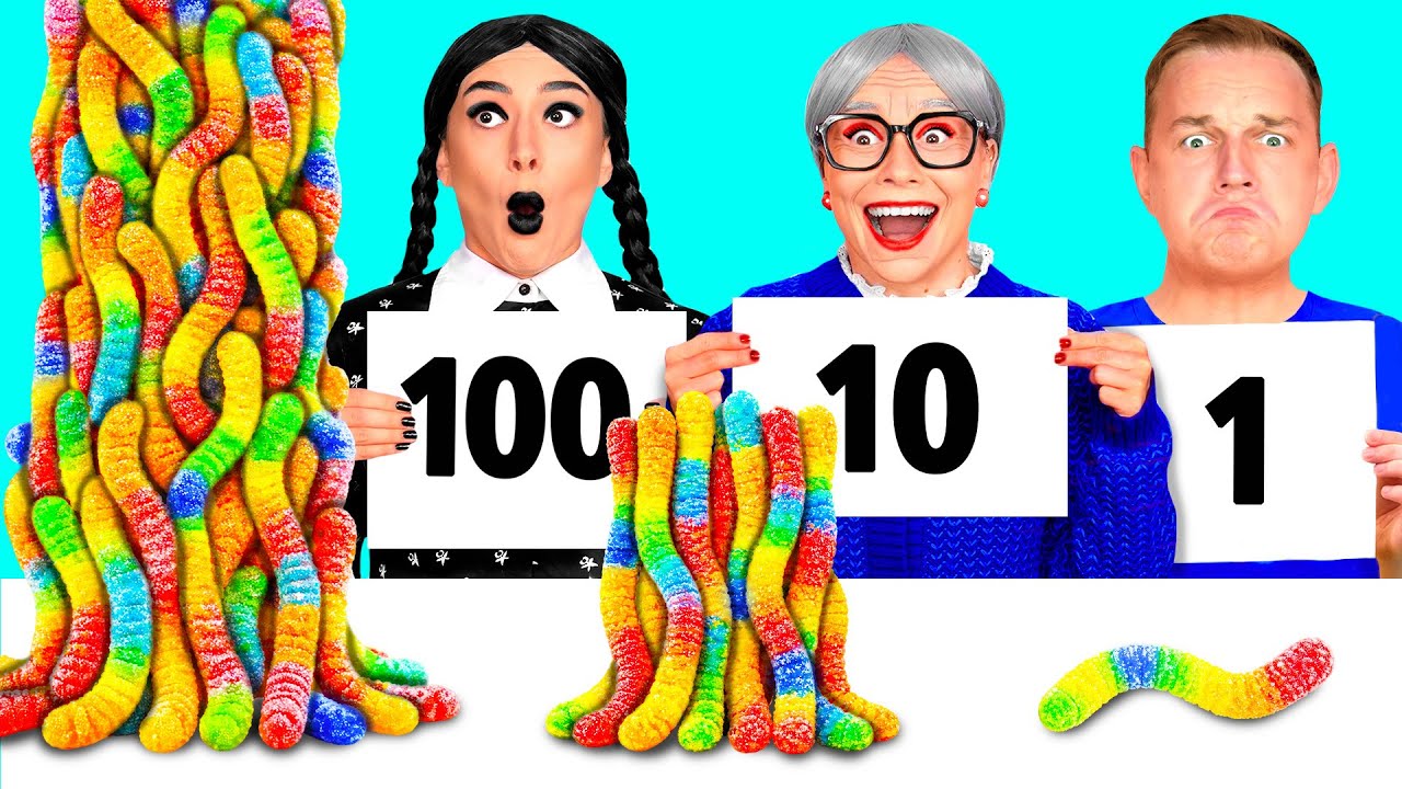 100 Слоев Еды Челлендж | Умные Гаджеты или Лайфхаки от BaRaDa Best