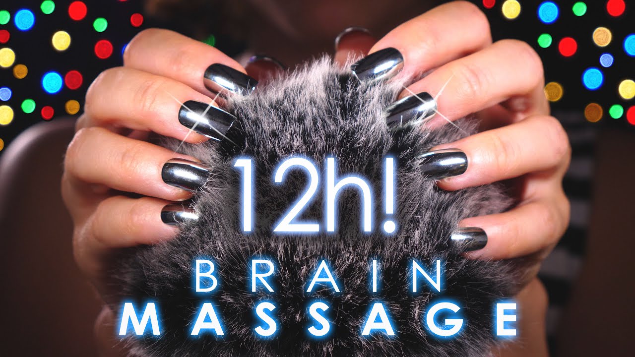 [12 Hours ASMR] Deep Brain Massage To Fall Asleep 😴 (No Talking)
