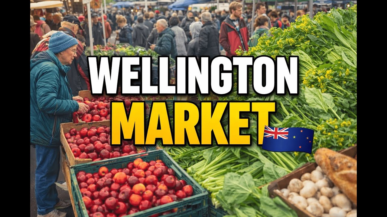 Newtown Farmers Market Wellington 🇳🇿 | Saturday Market Walk | Things to Do in Wellington