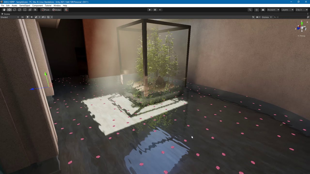 Floating Leaf Effect in Unity using Shader Graph
