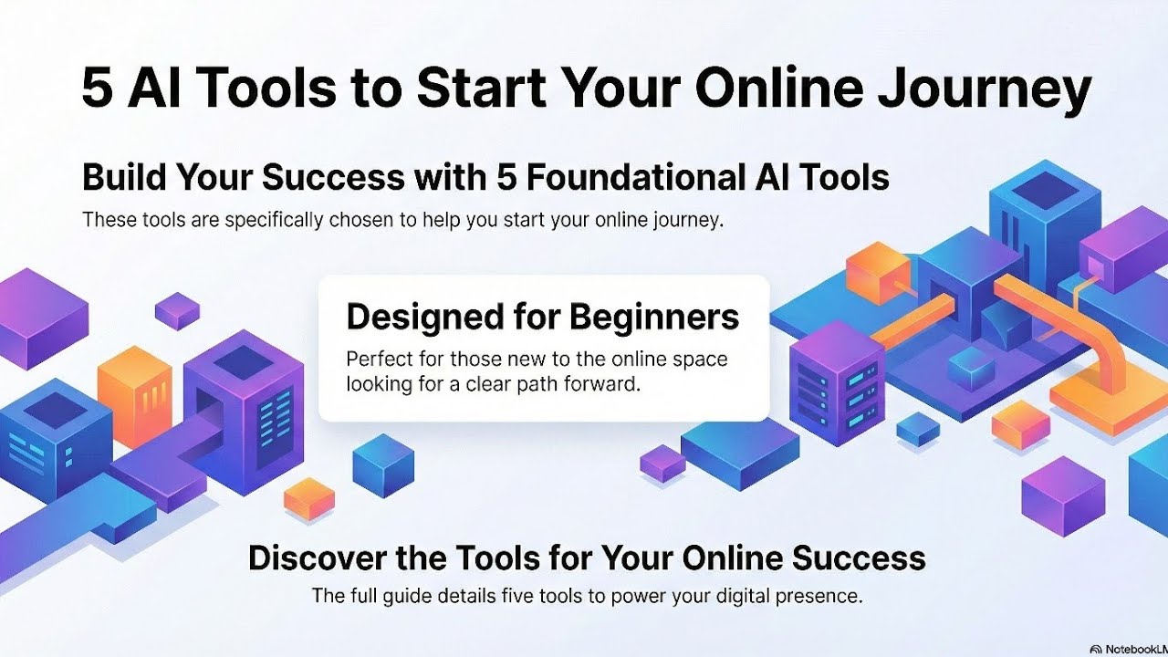 5 AI Tools For Bigginer to Start their Online Journey