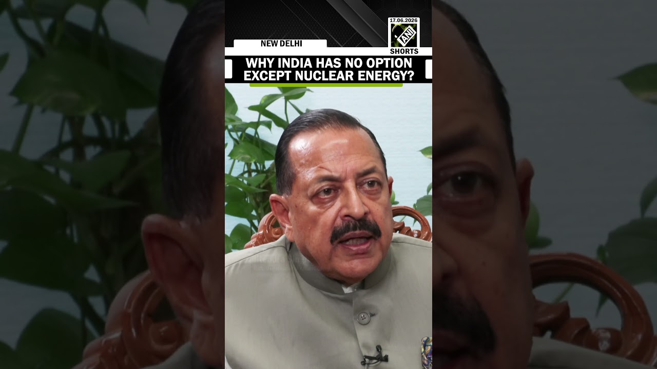 Union MoS Jitendra Singh discusses why India has no option except nuclear energy
