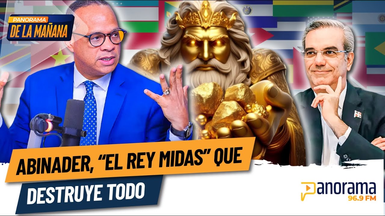 Alfredo de la Cruz: Abinader es un “Rey Midas: que destruye todo
