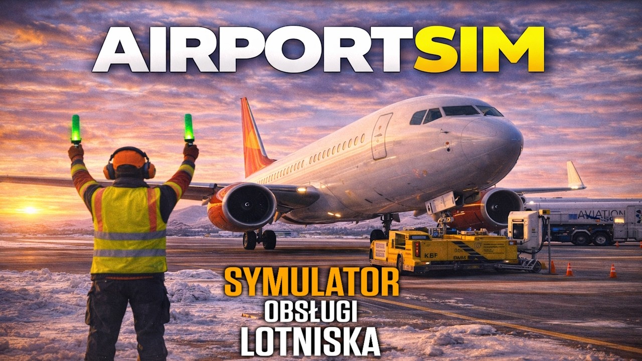 AIRPORTSIM❗Symulator Obsługi Naziemnej Lotniska - COOP