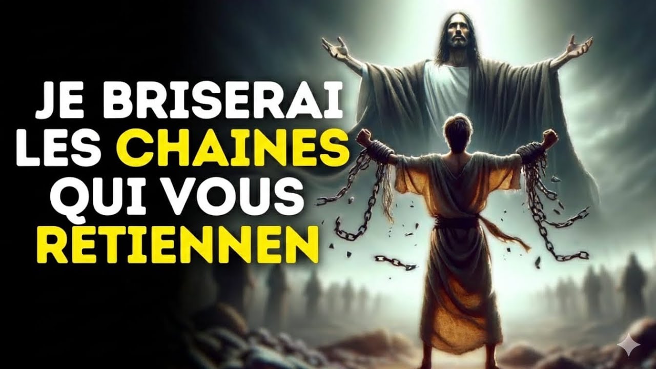 🔴JE BRISERAI LES CHAINES QUI VOUS RETIENNEN | MESSAGE DE DIEU URGENT!