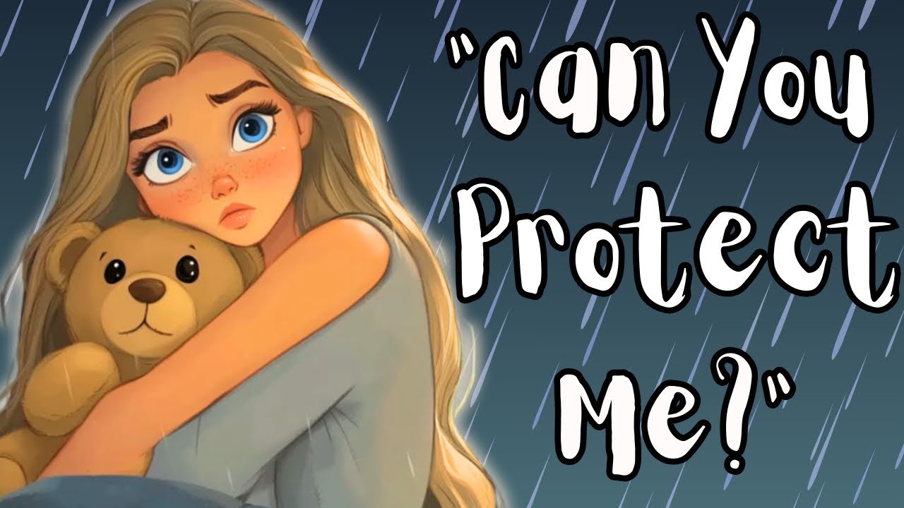 Утешение для вашей девушки во время грозы (Обратное утешение) (Объятия) (Испуг) (Звуки дождя)