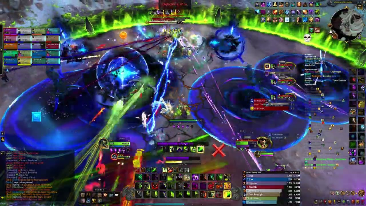 Mythic Soul Hunters - Destruction Warlock PoV