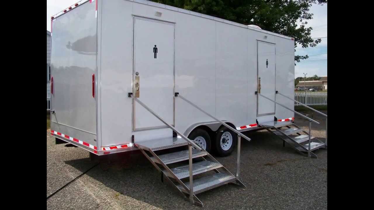 Portable Restrooms Trailer | Portable Restrooms For Sale | Luxury Series Manhattan