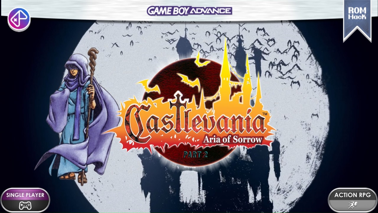 Castlevania - Aria of Sorrow (Syph Mode)(GBA/2003) (Hack) (Part 2)