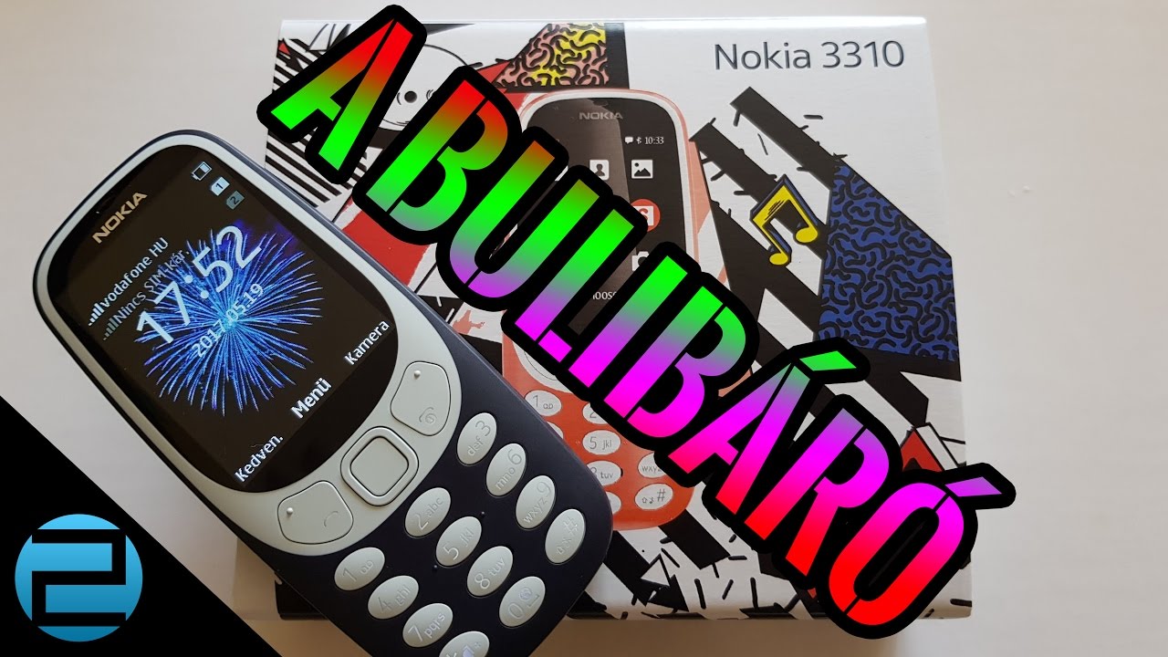 A bulibáró! Nokia 3310 (2017) teszt