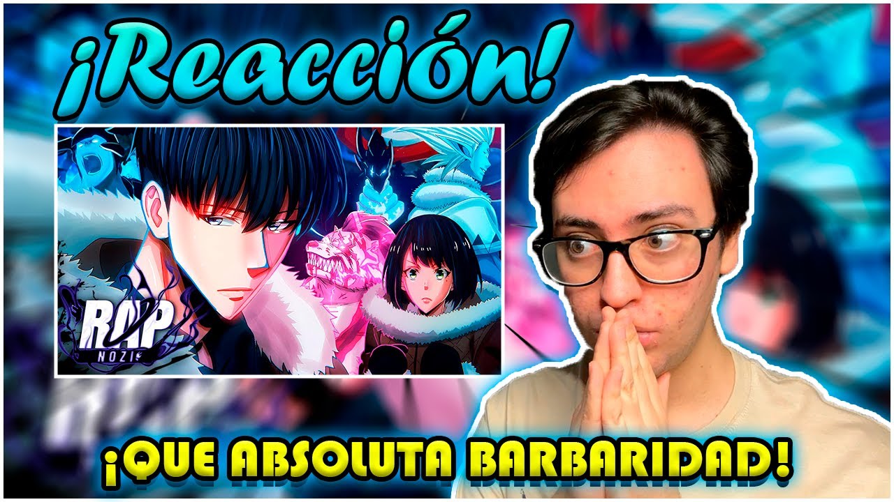 Sung Jin Woo vs Baruka Rap (Solo Leveling) | Arco de los Elfos de Hielo | Nozi | (Reacción)