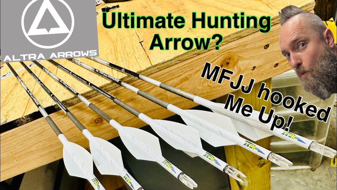 MFJJ Hooked Me Up! Ultimate Hunting Arrow Build?! // Altra Arrow #hunting #deer #archery #outdoors