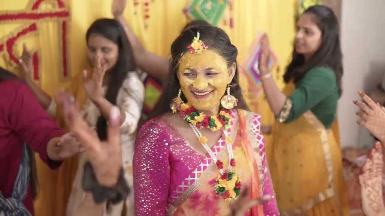 Shilpa & Sandip | Haldi Night | Vinay Dudhaiya Photography
