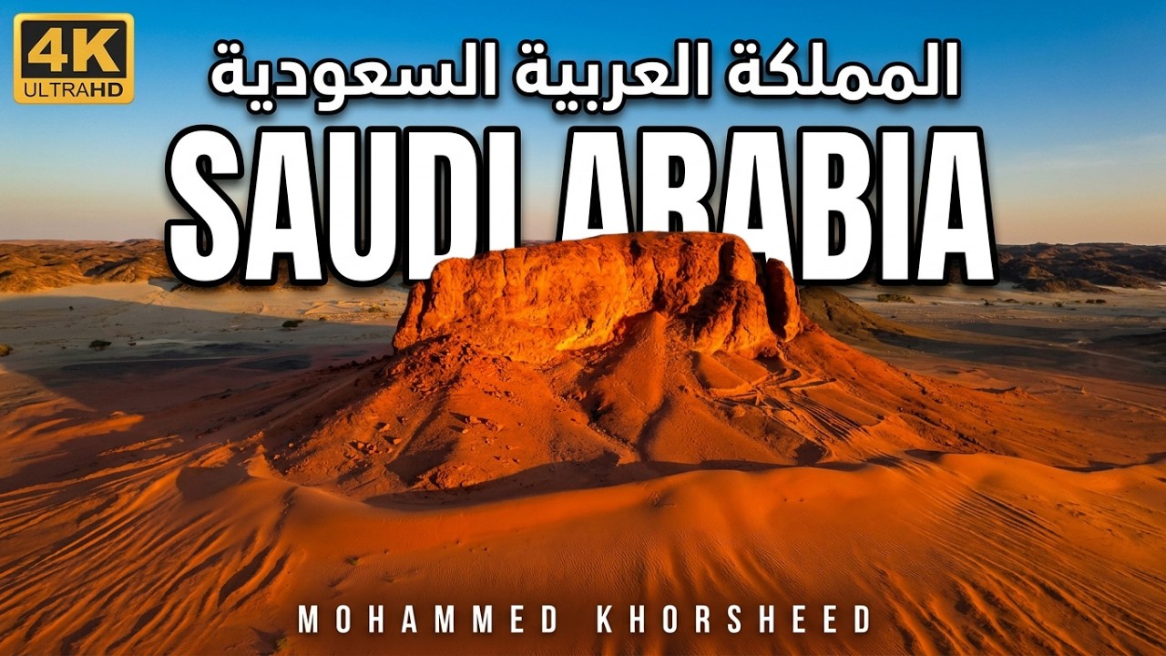 Arabian Desert 4K Drone | Explore the Deserts of SAUDI ARABIA