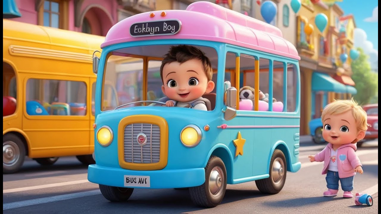 Fix the Broken Bus | Fun Learning & Action Song for Toddlers