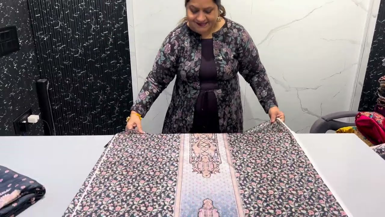 23 January 2026Latest collection for winter#velvet#reasonable#embroidery#prints#9646536050