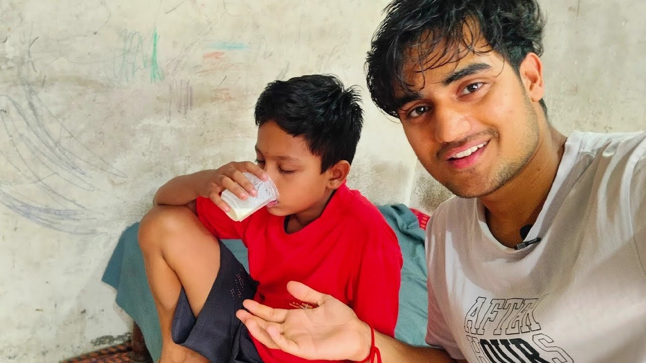 Lassi Peete Peete So Gaya 😍 Akash