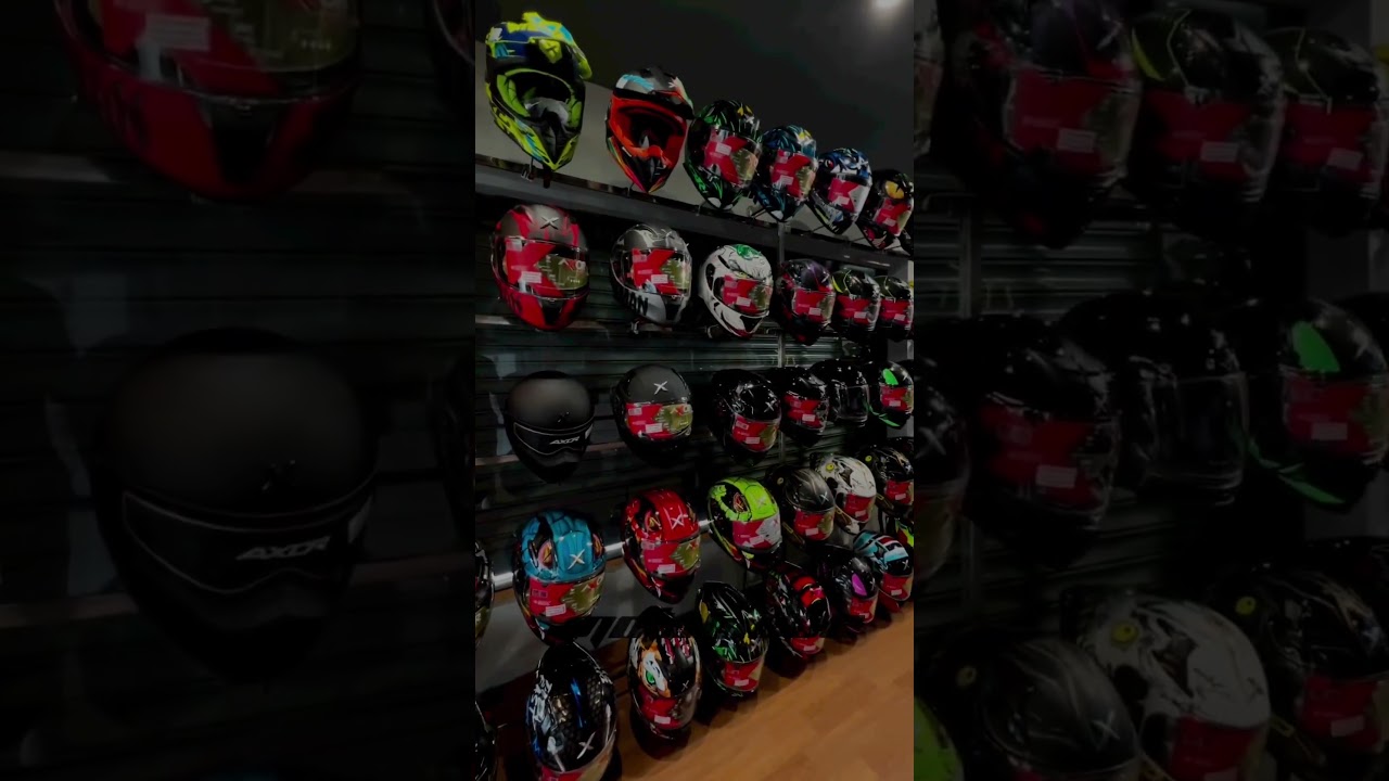 Premium complete range of Axor helmets now available at Motowear 