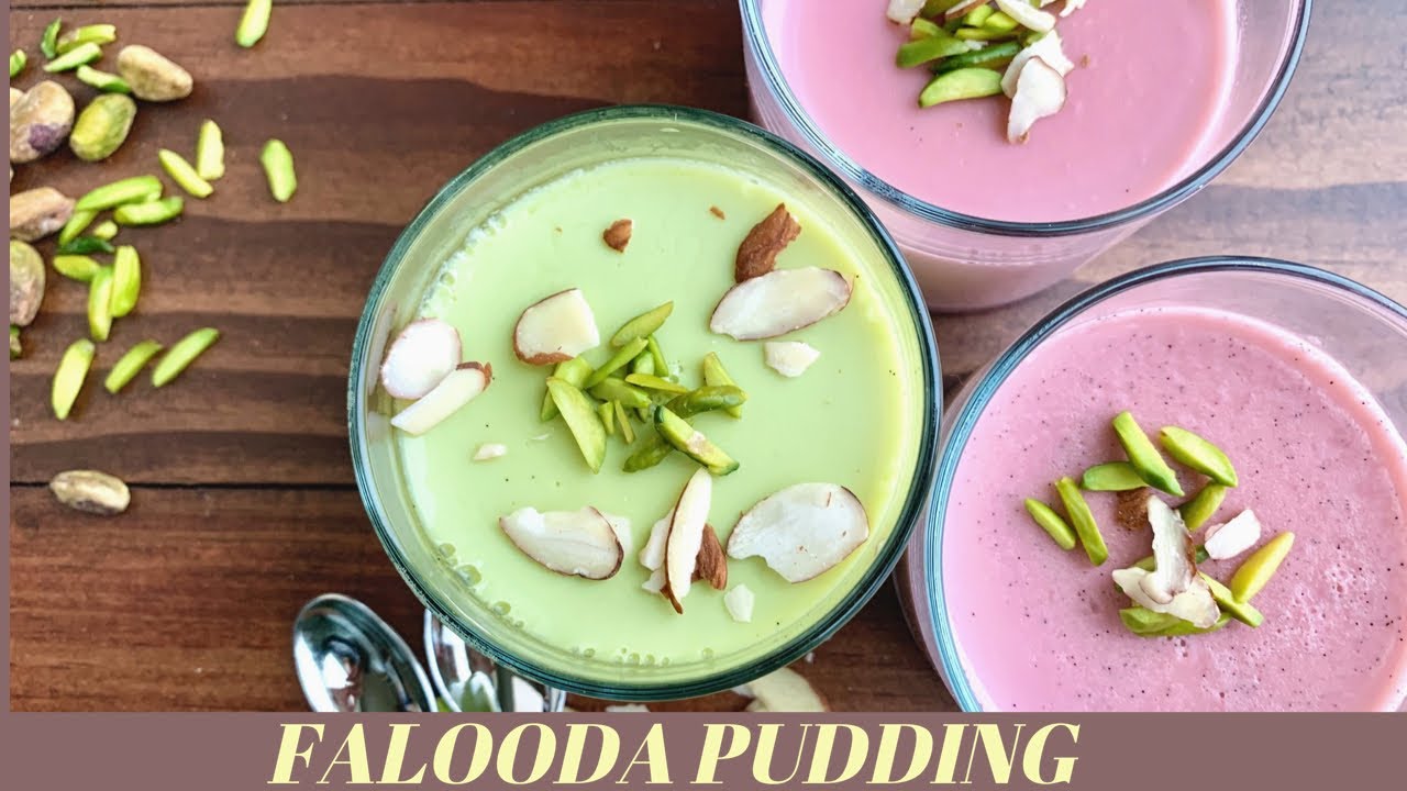 Falooda Recipe | Summer Desserts Recipes | China Grass Pudding Faluda/Pudding Style