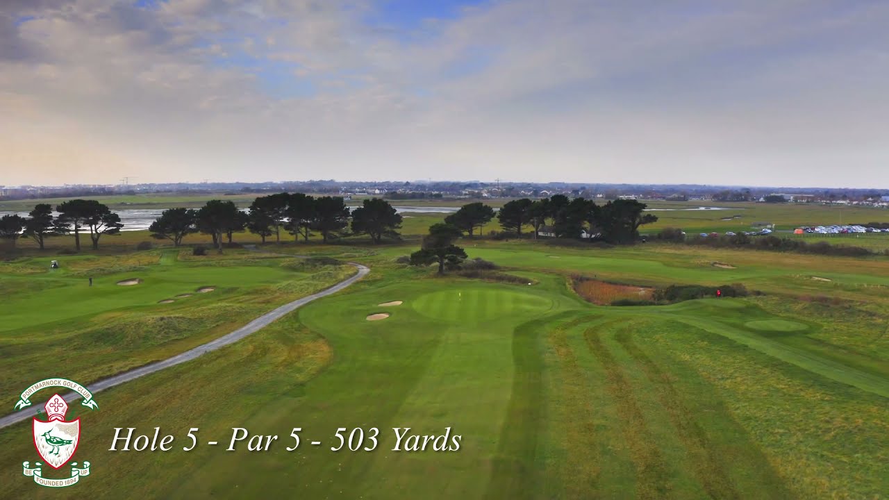 5th Hole - Yellow Nine Portmarnock Golf Club
