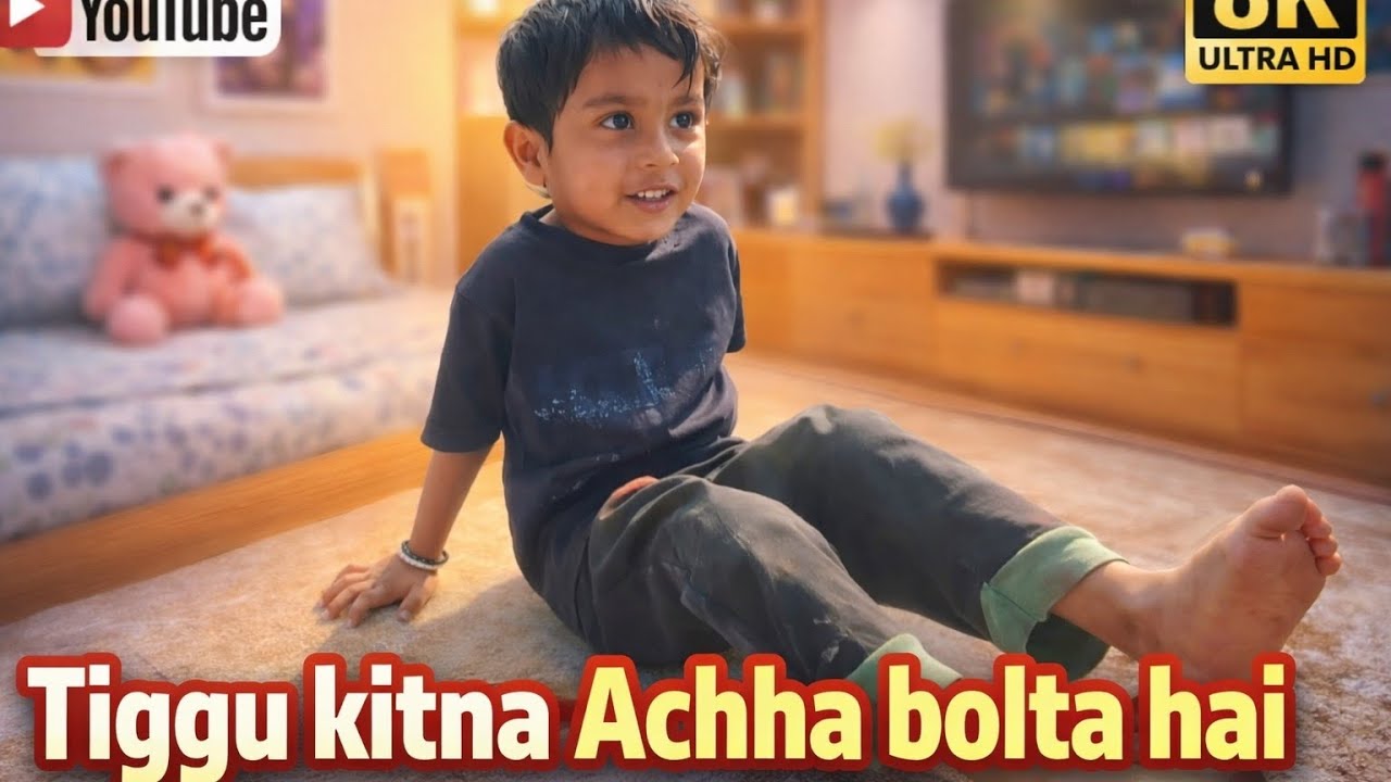 Tiggu Kitna Achha Bolta Hai 😍 | Cute Baby Talking | Somu Vlog