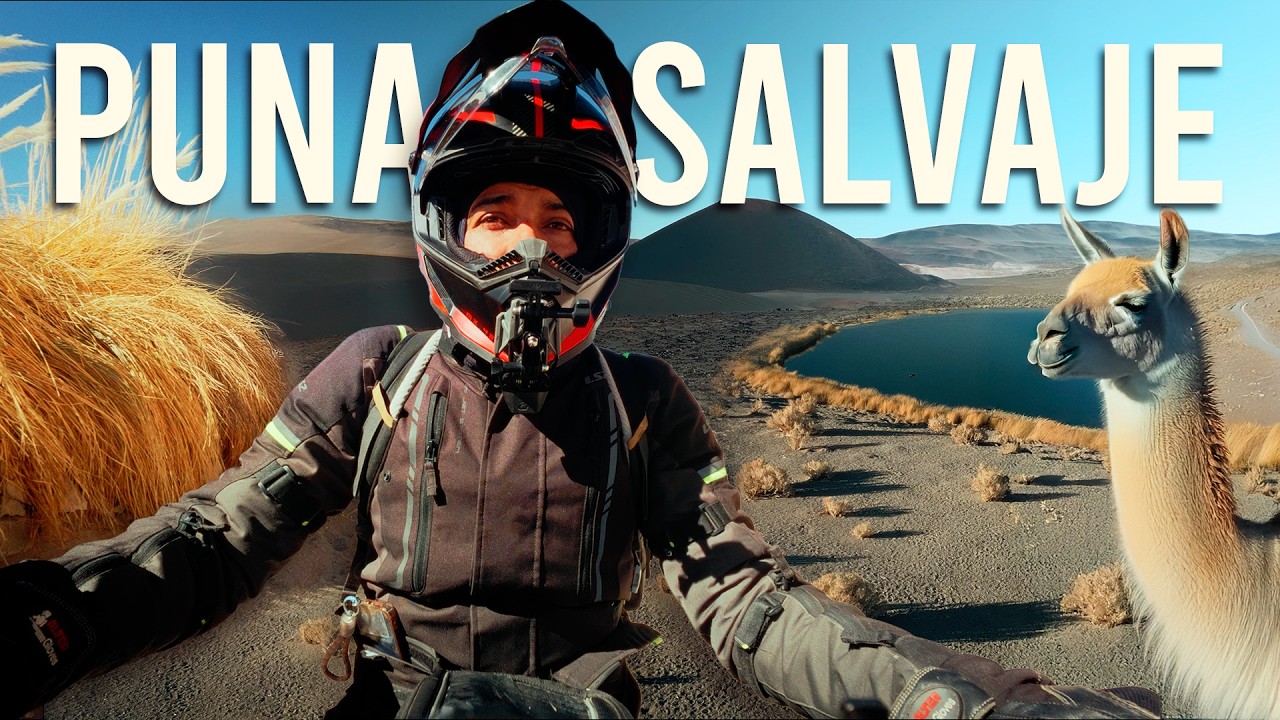 ATRAVIESO el salar  MÁS LARGO del MUNDO en MOTO 