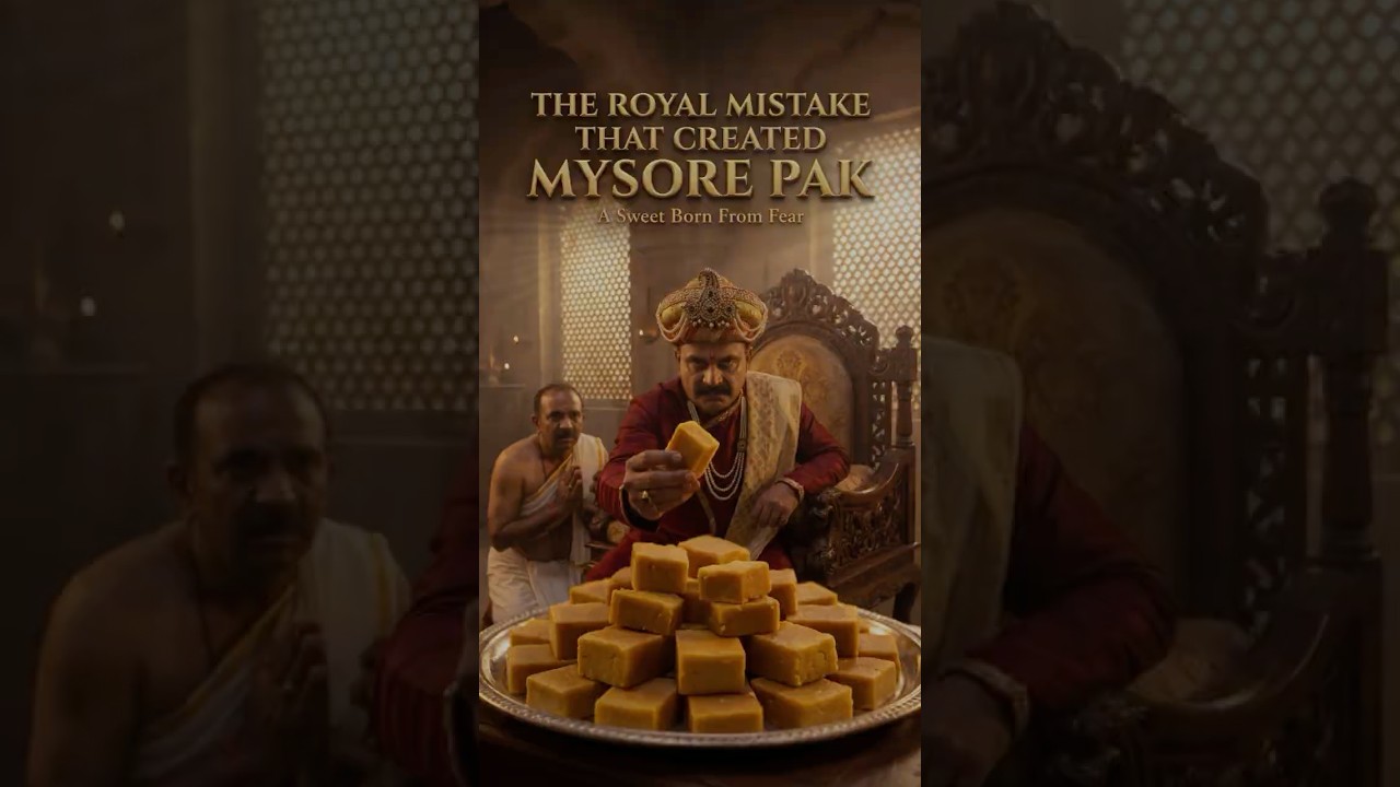 Mysore Pak: An Accidental Royal Legend! #indianfood