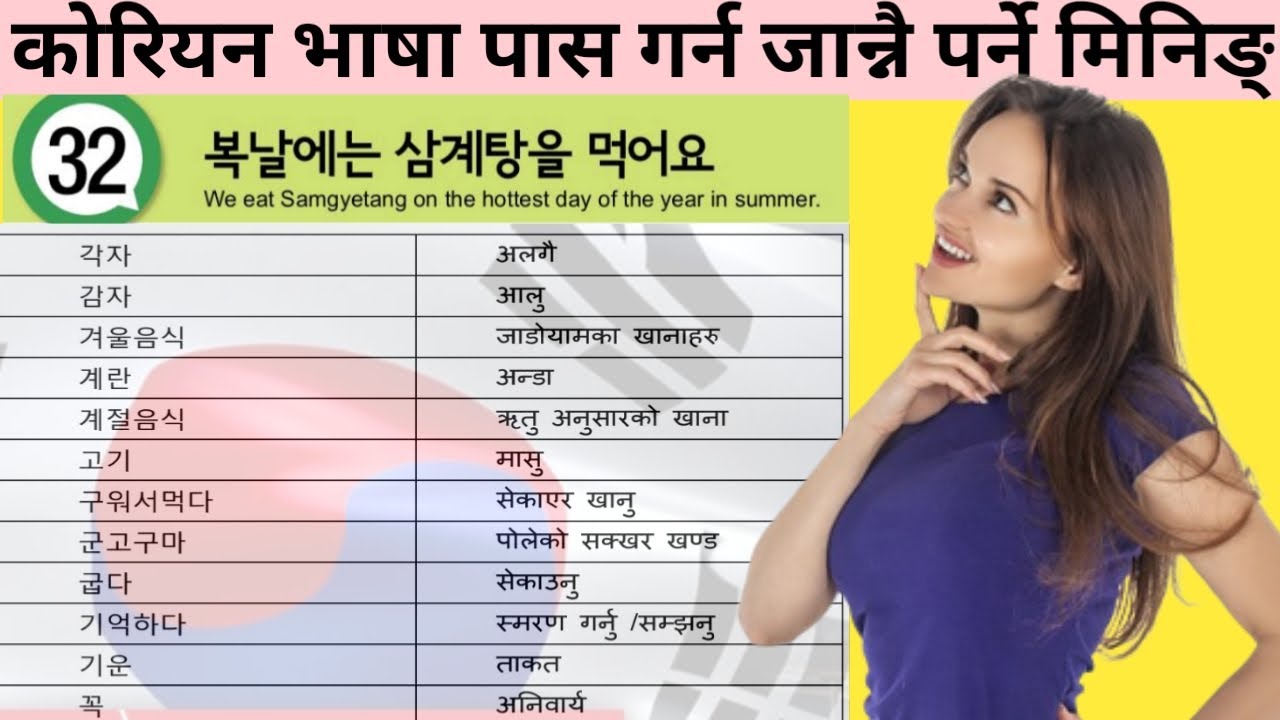EPS TOPIC BOOK MEANING ( CHAPTER-32) MOST IMPORTANT MEANING VIDEO IN NEPALI LANGUAGE 🇳🇵✈️🇰🇷