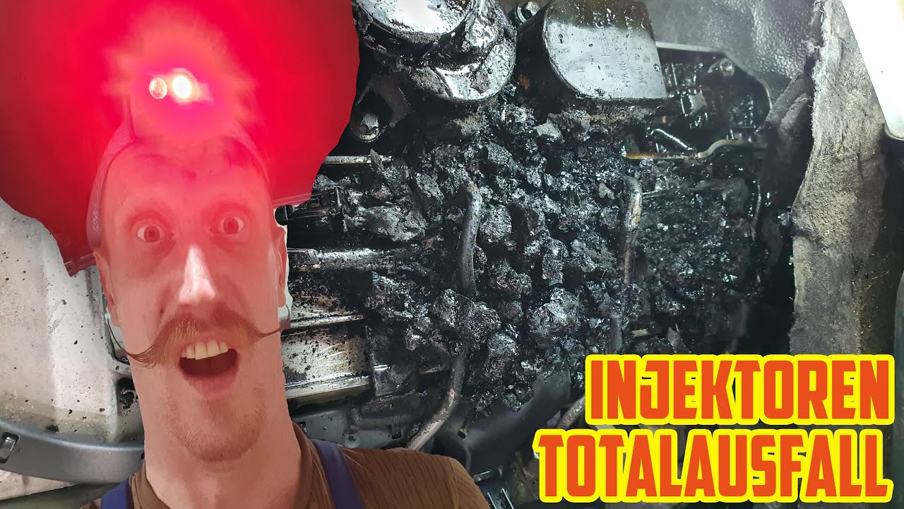 W639 Totalausfall CDI| Vito Injektoren Ausbau | Vanlife | 303tkm | Alles verkokst (Kohle) | Cola