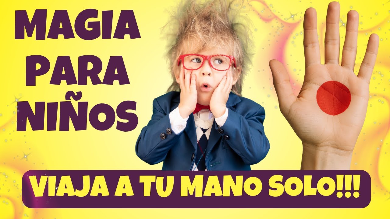 🔴 ¡El PUNTO MÁGICO que VIAJA de MANO a MANO! Truco de magia para niños