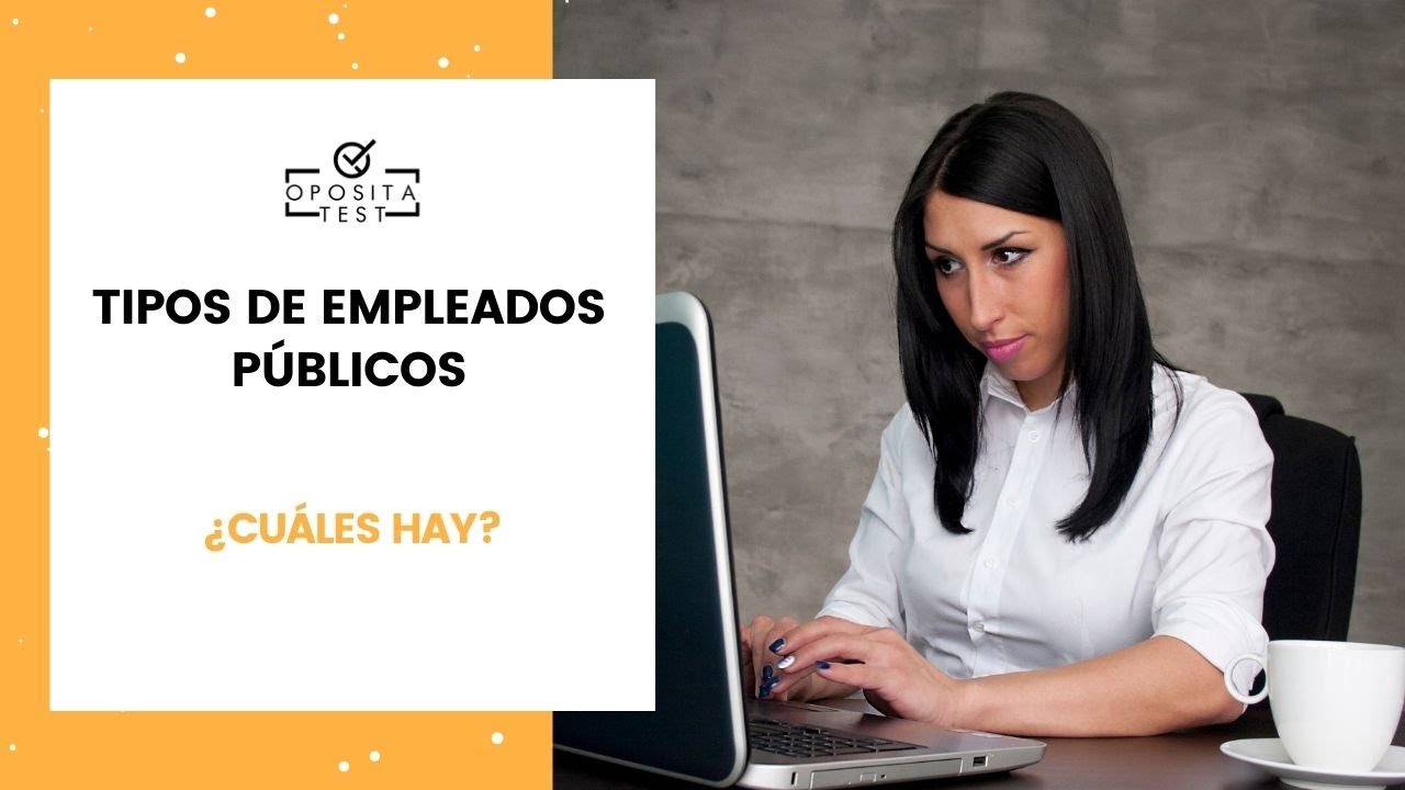 👩‍💼 Tipos de empleados públicos 🎁 ¡Esquema gratis en la descripción!