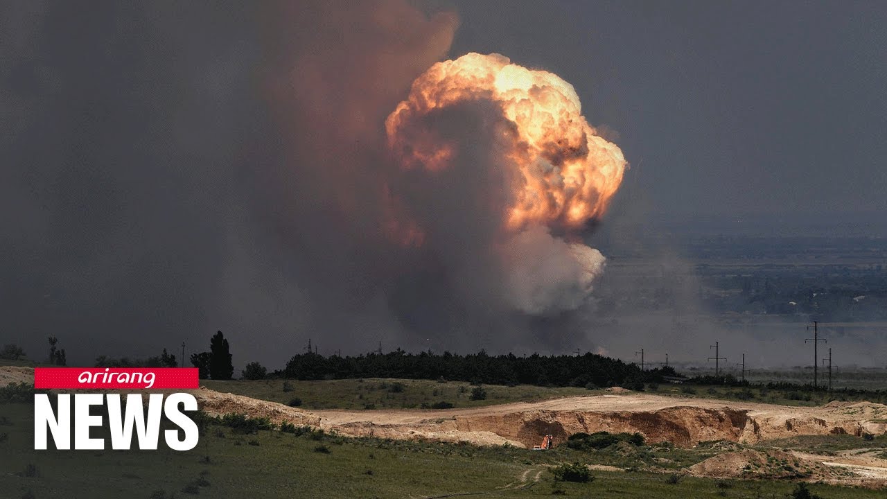 Massive blast at Crimean depot; Odesa grain facilities are hit by Russian airstrikes