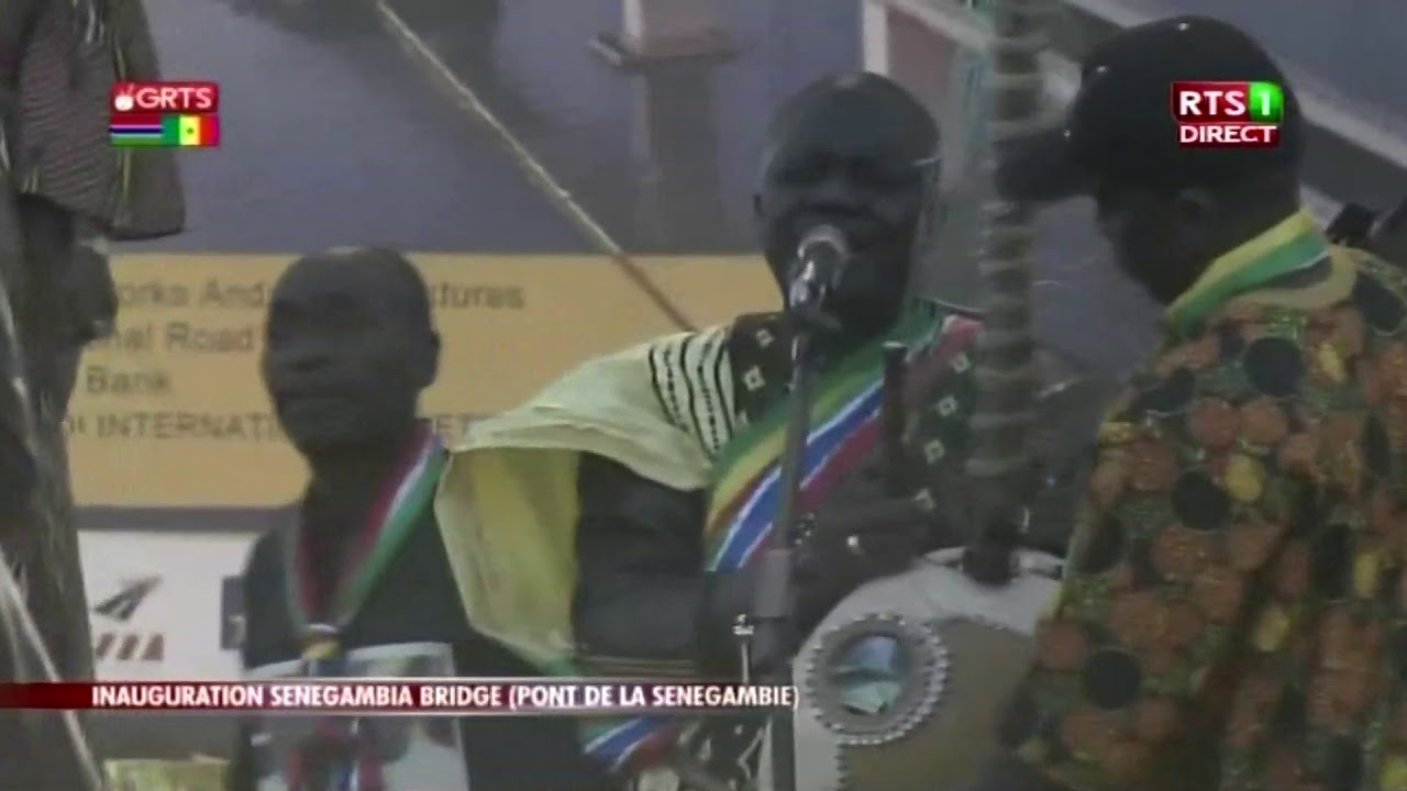 Majestueuse prestation de Dialiba Kouyaté lors de l'Inauguration du pont de Farafagny le 21 01 2019